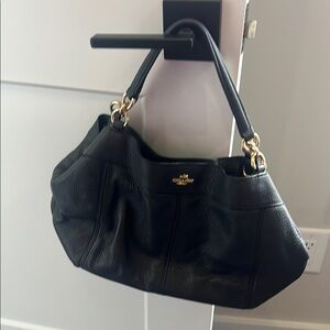 Coach Navy Leather Women's Bag